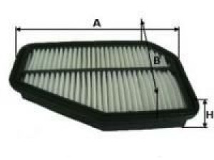 UNIFLUX FILTERS XA893 oro filtras 
 Filtrai -> Oro filtras
17220-RSP-G00, 17220RSPG00