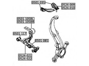 ASVA 0524-021 vikšro valdymo svirtis 
 Ašies montavimas/vairavimo mechanizmas/ratai -> Valdymo svirtis/pasukamosios svirties sujungimas -> Vairo trauklės (valdymo svirtis, išilginis balansyras, diago
GS1D-34-300G, GS1D-34-300H, GS1D-34-300J