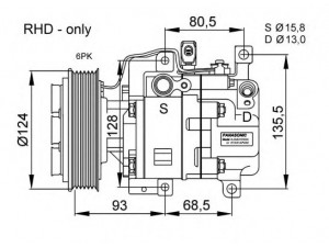 NRF 32408G kompresorius, oro kondicionierius 
 Oro kondicionavimas -> Kompresorius/dalys
GJ6A61K00A, GJ6A61K00B, GJ6A61K00C