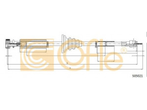 COFLE S05021 tachometro velenas
1245401368, A1245401368