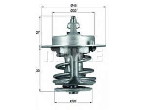 MAHLE ORIGINAL TX 63 83 termostatas, aušinimo skystis 
 Aušinimo sistema -> Termostatas/tarpiklis -> Thermostat
90916-03046-000, 90916-03069-000