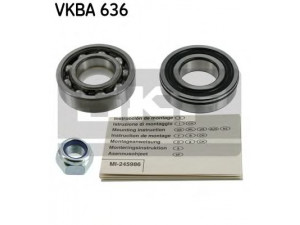 SKF VKBA 636 rato guolio komplektas 
 Ašies montavimas/vairavimo mechanizmas/ratai -> Rato stebulė/montavimas -> Rato guolis
77 01 460 637, 7703090036, 7703090271