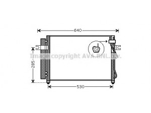 AVA QUALITY COOLING HY5195 kondensatorius, oro kondicionierius