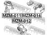 FEBEST MZM-011 variklio montavimas
GJ6G-39-060E