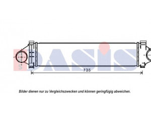 AKS DASIS 377006N tarpinis suslėgto oro aušintuvas, kompresorius 
 Variklis -> Oro tiekimas -> Įkrovos agregatas (turbo/superįkrova) -> Tarpinis suslėgto oro aušintuvas
LR000926, LR009802