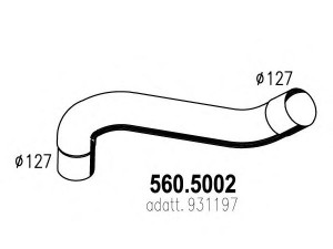 ASSO 560.5002 išleidimo kolektorius
931197