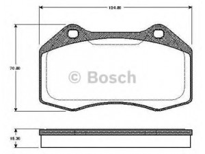 BOSCH 0 986 TB2 885 stabdžių trinkelių rinkinys, diskinis stabdys 
 Techninės priežiūros dalys -> Papildomas remontas
41 06 033 03R, 77 01 208 218