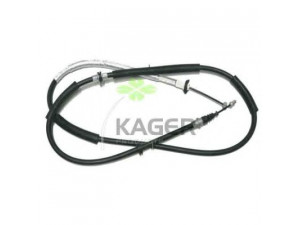 KAGER 19-6203 trosas, stovėjimo stabdys 
 Stabdžių sistema -> Valdymo svirtys/trosai
51826008