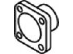 DINEX 49137 išleidimo kolektorius 
 Išmetimo sistema -> Išmetimo vamzdžiai
81.15204.5420
