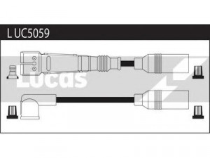 LUCAS ELECTRICAL LUC5059 uždegimo laido komplektas 
 Kibirkšties / kaitinamasis uždegimas -> Uždegimo laidai/jungtys