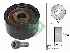 INA 532 0189 10 kreipiantysis skriemulys, paskirstymo diržas 
 Diržinė pavara -> Paskirstymo diržas/komplektas -> Laisvasis/kreipiamasis skriemulys
059 109 244 A, 059 109 244 B, 059 109 244 A