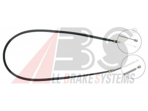 A.B.S. K11026 trosas, stovėjimo stabdys 
 Stabdžių sistema -> Valdymo svirtys/trosai
7700 769 842
