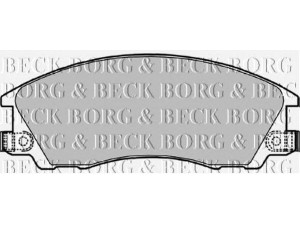 BORG & BECK BBP1842 stabdžių trinkelių rinkinys, diskinis stabdys 
 Techninės priežiūros dalys -> Papildomas remontas
5810139A60, 58101H1A00, 58101H1A10