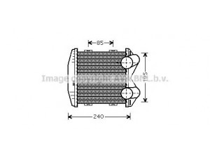 AVA QUALITY COOLING MC4003 tarpinis suslėgto oro aušintuvas, kompresorius 
 Variklis -> Oro tiekimas -> Įkrovos agregatas (turbo/superįkrova) -> Tarpinis suslėgto oro aušintuvas
0003007V002, 0003007V002000000