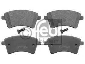 FEBI BILSTEIN 116184 stabdžių trinkelių rinkinys, diskinis stabdys 
 Techninės priežiūros dalys -> Papildomas remontas
41 06 037 50R