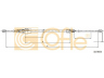 COFLE 10.9053 trosas, stovėjimo stabdys 
 Stabdžių sistema -> Valdymo svirtys/trosai
6Q0609721C, 6Q0609721F