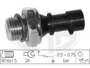 ERA 330360 alyvos slėgio jungiklis 
 Variklis -> Variklio elektra
8-90336-039-0, 12 52 566, 90 337 836