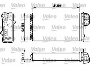 VALEO 812161 šilumokaitis, salono šildymas 
 Šildymas / vėdinimas -> Šilumokaitis
7701205450