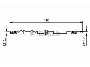 BOSCH 1 987 481 430 stabdžių žarnelė 
 Stabdžių sistema -> Stabdžių žarnelės
8K0 611 775 F, 8K0 611 775 J, 8K0 611 775 J