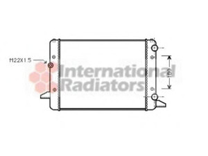 VAN WEZEL 58002120 radiatorius, variklio aušinimas 
 Aušinimo sistema -> Radiatorius/alyvos aušintuvas -> Radiatorius/dalys
3A0121253AA, 3AO121253AA