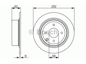 BOSCH 0 986 479 742 stabdžių diskas 
 Dviratė transporto priemonės -> Stabdžių sistema -> Stabdžių diskai / priedai
43206EM10A