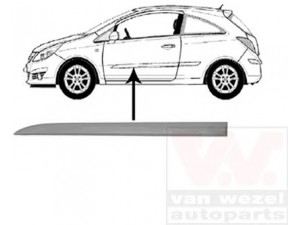 VAN WEZEL 3750407 apdailos/apsauginės juostelė, durelės 
 Kėbulas -> Apdaila/apsauga/dekoratyvinės juostelės/emblemos -> Apdailos/apsauginės juostelės
13270497, 5172435, 5172451
