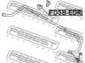 FEBEST FDSB-EDR skersinio stabilizatoriaus įvorių komplektas
BT4Z-5493-A