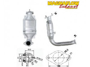 MAGNAFLOW 72510 katalizatoriaus keitiklis 
 Išmetimo sistema -> Katalizatoriaus keitiklis
1114412
