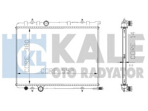 KALE OTO RADYATÖR 216999 radiatorius, variklio aušinimas 
 Aušinimo sistema -> Radiatorius/alyvos aušintuvas -> Radiatorius/dalys
1330.83, 1330.G2, 1330.Y6, 1333 15