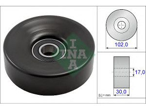 INA 531 0831 10 įtempiklio skriemulys, V formos rumbuotas diržas 
 Diržinė pavara -> V formos rumbuotas diržas/komplektas -> Įtempiklio skriemulys
16603-0W010, 16603-0W030