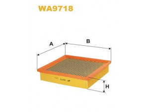 WIX FILTERS WA9718 oro filtras 
 Filtrai -> Oro filtras
K04861688AA