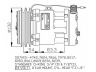 NRF 32769G kompresorius, oro kondicionierius
11007314, 110073145, 11007857, 11058974