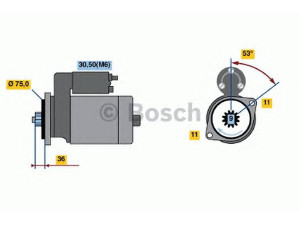 BOSCH 0 986 020 461 starteris 
 Elektros įranga -> Starterio sistema -> Starteris
31200-P2C-901, SM422-10