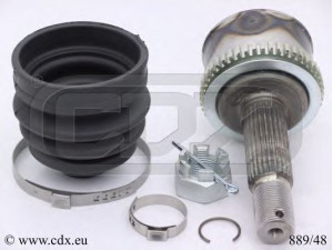 CDX 889/48 jungčių komplektas, kardaninis velenas 
 Ratų pavara -> Sujungimai/komplektas