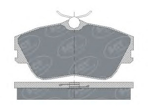 SCT Germany SP 250 stabdžių trinkelių rinkinys, diskinis stabdys 
 Techninės priežiūros dalys -> Papildomas remontas
701 698 151 D, 701 698 151 E