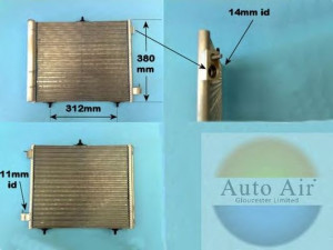 AUTO AIR GLOUCESTER 16-5112 kondensatorius, oro kondicionierius 
 Oro kondicionavimas -> Kondensatorius
6455AL, 6455CZ, 9651825580, 9653035880