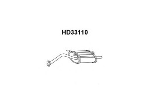 VENEPORTE HD33110 galinis duslintuvas 
 Išmetimo sistema -> Duslintuvas
18030ST3E40, 18030ST3E60, 18030ST3E61