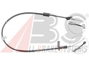A.B.S. K18737 trosas, stovėjimo stabdys 
 Stabdžių sistema -> Valdymo svirtys/trosai
54402-M79G00, 54402-M79G10