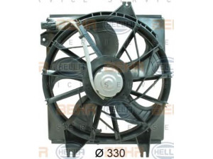 HELLA 8EW 351 034-681 ventiliatorius, radiatoriaus 
 Aušinimo sistema -> Oro aušinimas
25231-29000, 25350-29000, 25380-29000