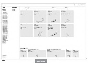 DINEX 150200015 išmetimo sistema