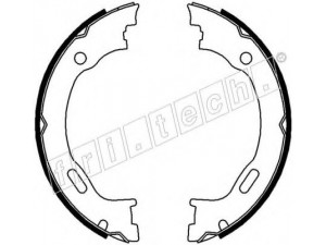 fri.tech. 1052.129 stabdžių trinkelių komplektas, stovėjimo stabdis 
 Stabdžių sistema -> Rankinis stabdys
05137624AA, 1634200220, 1634200220MF