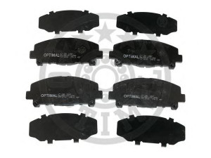 OPTIMAL 12367 stabdžių trinkelių rinkinys, diskinis stabdys 
 Techninės priežiūros dalys -> Papildomas remontas
45022TL0G50, 45022TL0G51