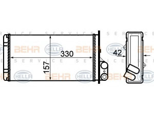 HELLA 8FH 351 308-541 šilumokaitis, salono šildymas 
 Šildymas / vėdinimas -> Šilumokaitis
27115-00QAC, 45 01 165, 77 01 205 584