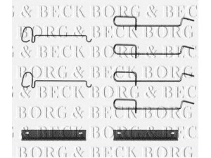 BORG & BECK BBK1131 priedų komplektas, diskinių stabdžių trinkelės 
 Stabdžių sistema -> Diskinis stabdys -> Stabdžių dalys/priedai