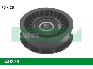 LUCAS ENGINE DRIVE LA0379 kreipiantysis skriemulys, V formos rumbuotas diržas 
 Diržinė pavara -> V formos rumbuotas diržas/komplektas -> Laisvasis/kreipiamasis skriemulys
2722020119, 2722020219, 2722020519