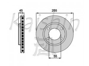 KAISHIN CBR085 stabdžių diskas 
 Stabdžių sistema -> Diskinis stabdys -> Stabdžių diskas
BB7E3325XA, BR743325X, BW8Y33251