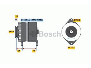 BOSCH 0 120 468 116 kintamosios srovės generatorius 
 Elektros įranga -> Kint. sr. generatorius/dalys -> Kintamosios srovės generatorius
1516469R, 98424748