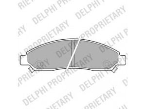 DELPHI LP2037 stabdžių trinkelių rinkinys, diskinis stabdys 
 Techninės priežiūros dalys -> Papildomas remontas
8-97329333-0, 8-97368252-0, 8-98051116-0