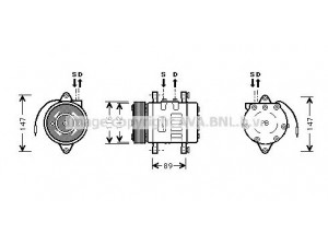 AVA QUALITY COOLING UVAK073 kompresorius, oro kondicionierius