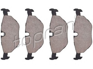 TOPRAN 500 382 stabdžių trinkelių rinkinys, diskinis stabdys 
 Techninės priežiūros dalys -> Papildomas remontas
1 162 446, 1 165 233, 3421 1 162 446